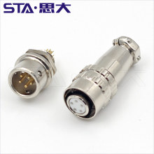 XS9 Quick plug-in circular aviation connector,2 3 4 5pin Metal Connector